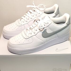 Nike Air Force 1 Low By You White Wolf Grey Men's Size 13 HF0659-900 NEW